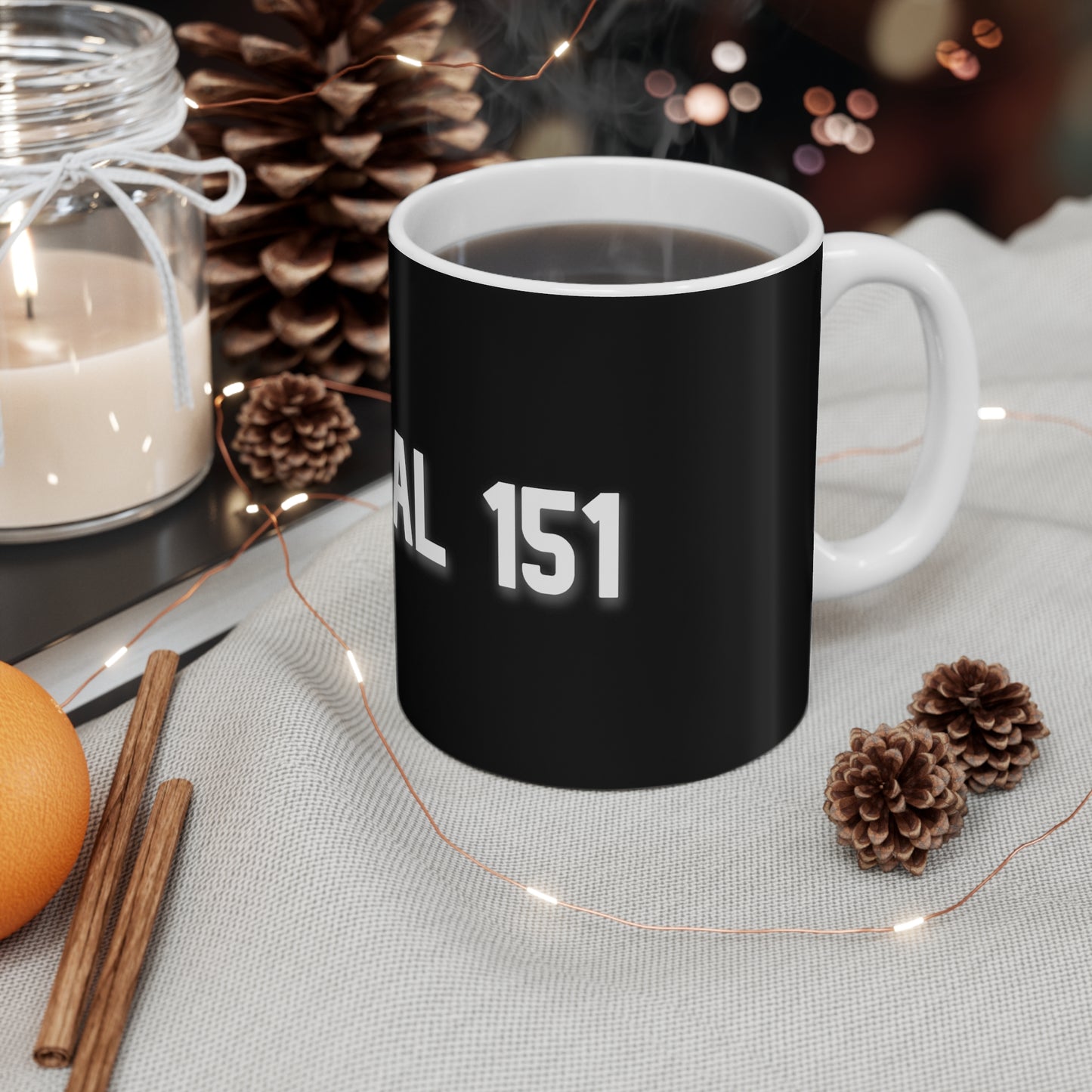 Original 151 Mug on Black Mug