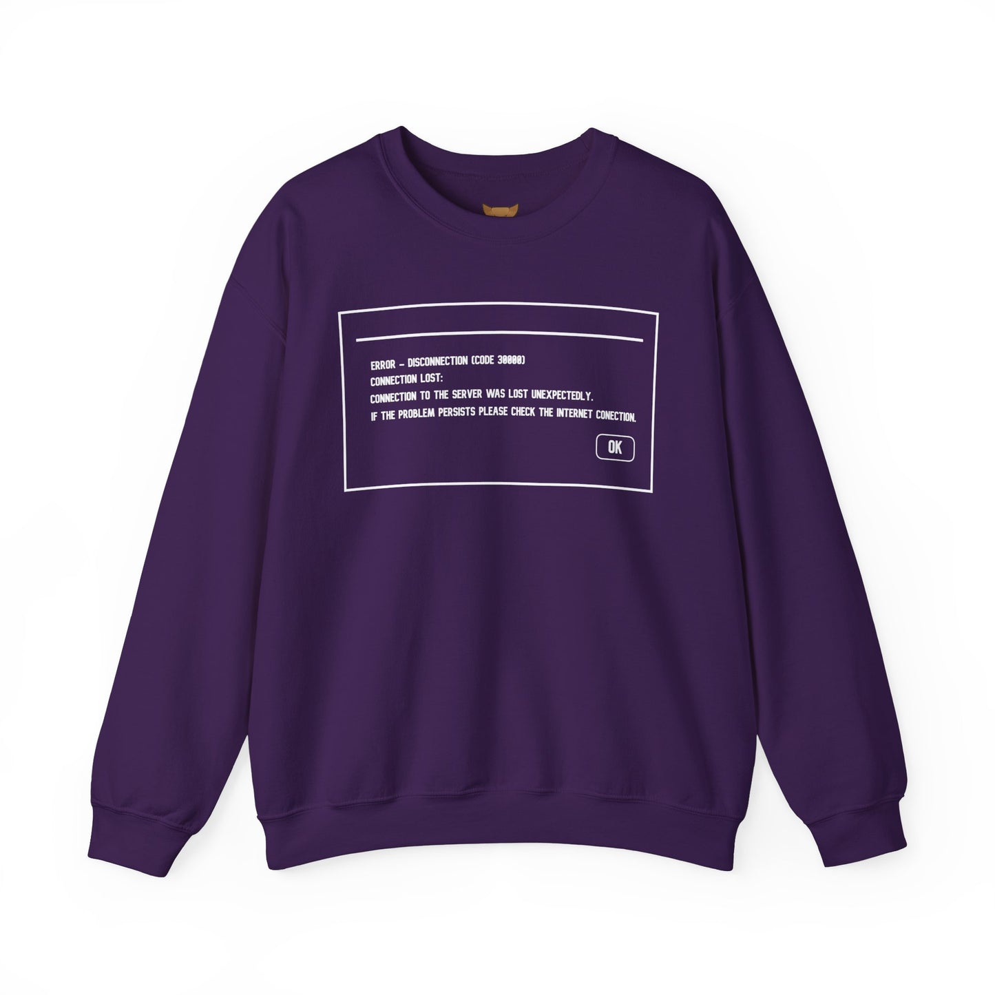 Unisex Heavy Blend™ Crewneck Sweatshirt ERROR 30K Message