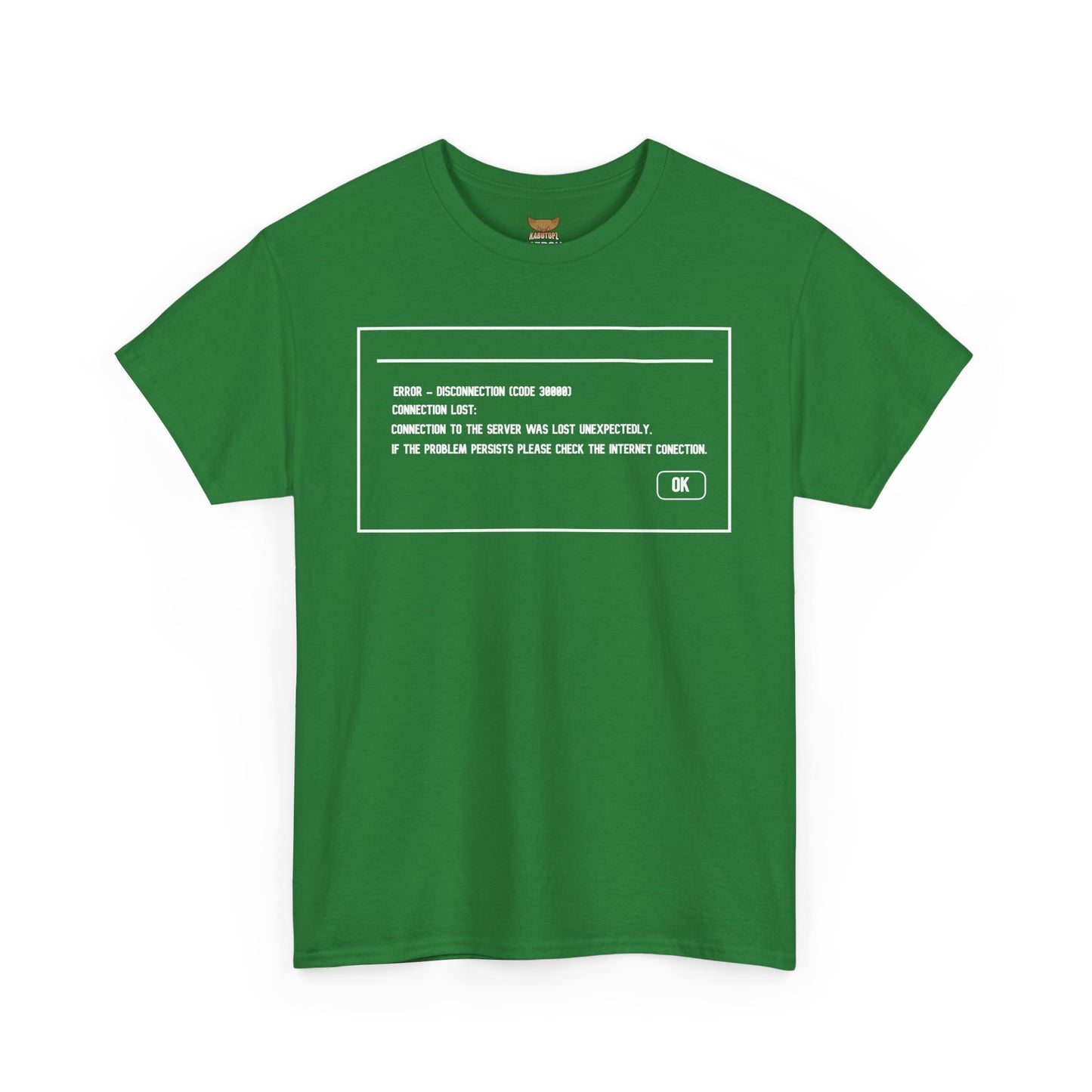 Unisex Heavy Cotton Tee ERROR 30K Message