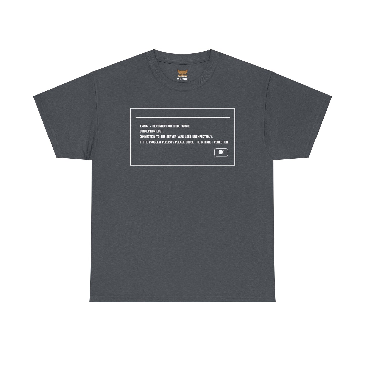 Unisex Heavy Cotton Tee ERROR 30K Message