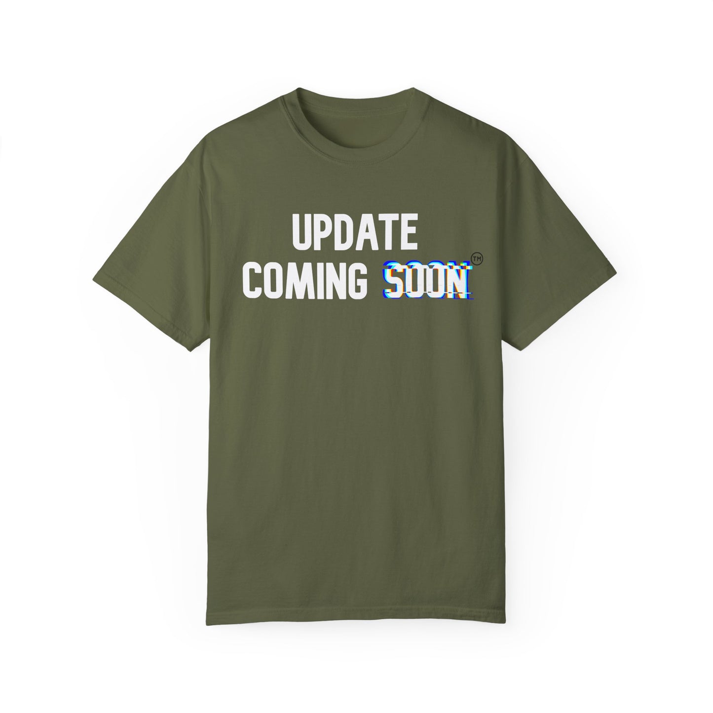 Unisex Garment-Dyed T-shirt | UPDATE COMING SOON TM!