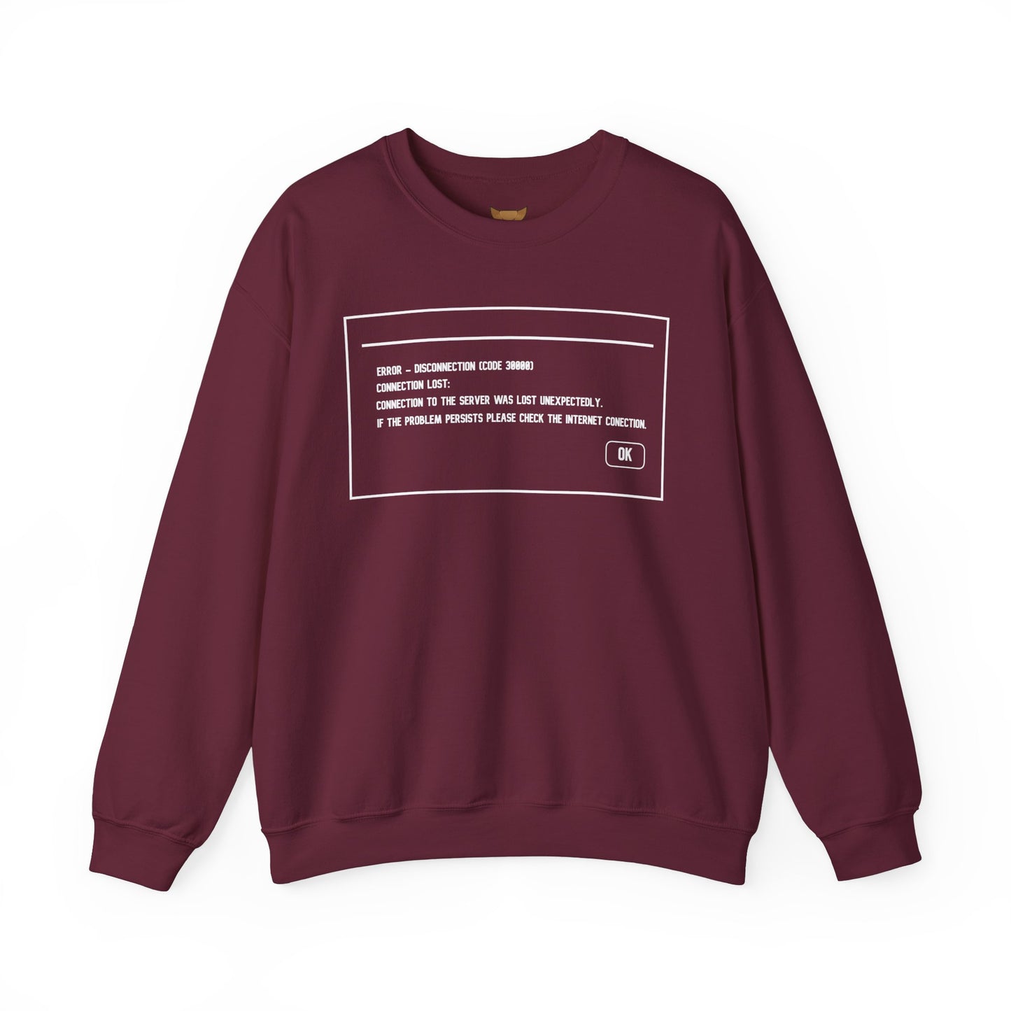 Unisex Heavy Blend™ Crewneck Sweatshirt ERROR 30K Message