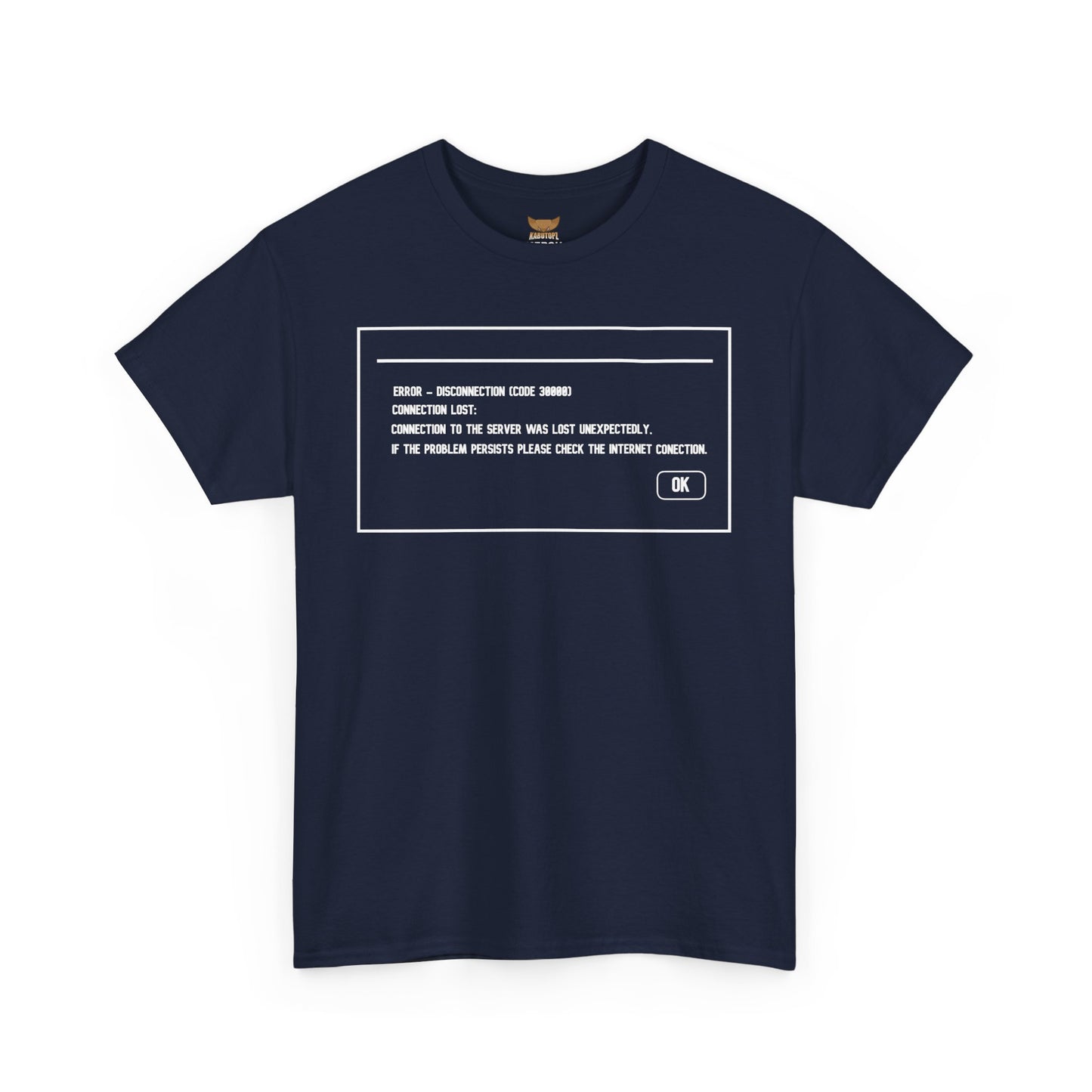 Unisex Heavy Cotton Tee ERROR 30K Message