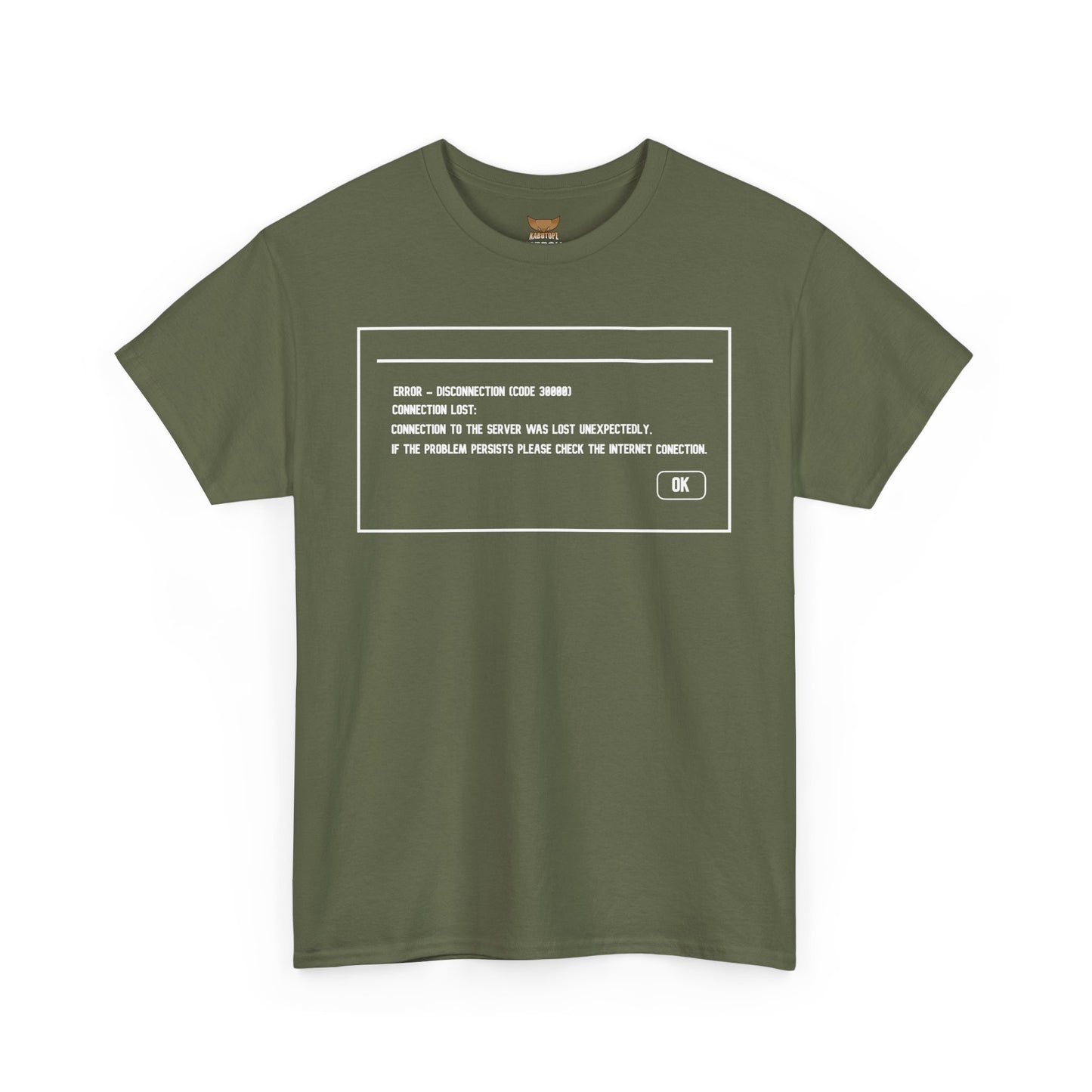 Unisex Heavy Cotton Tee ERROR 30K Message