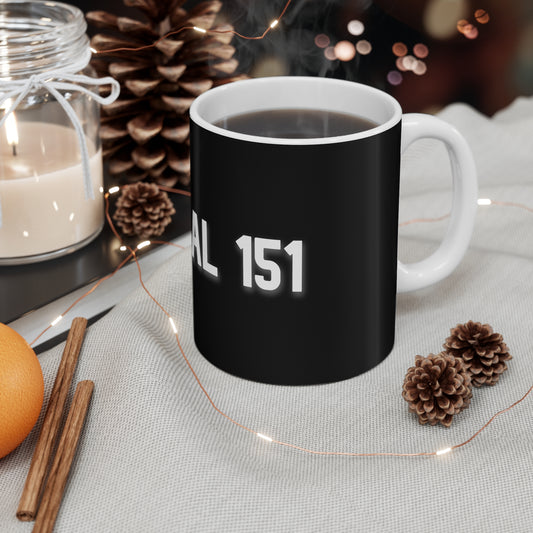 Original 151 Mug on Black Mug
