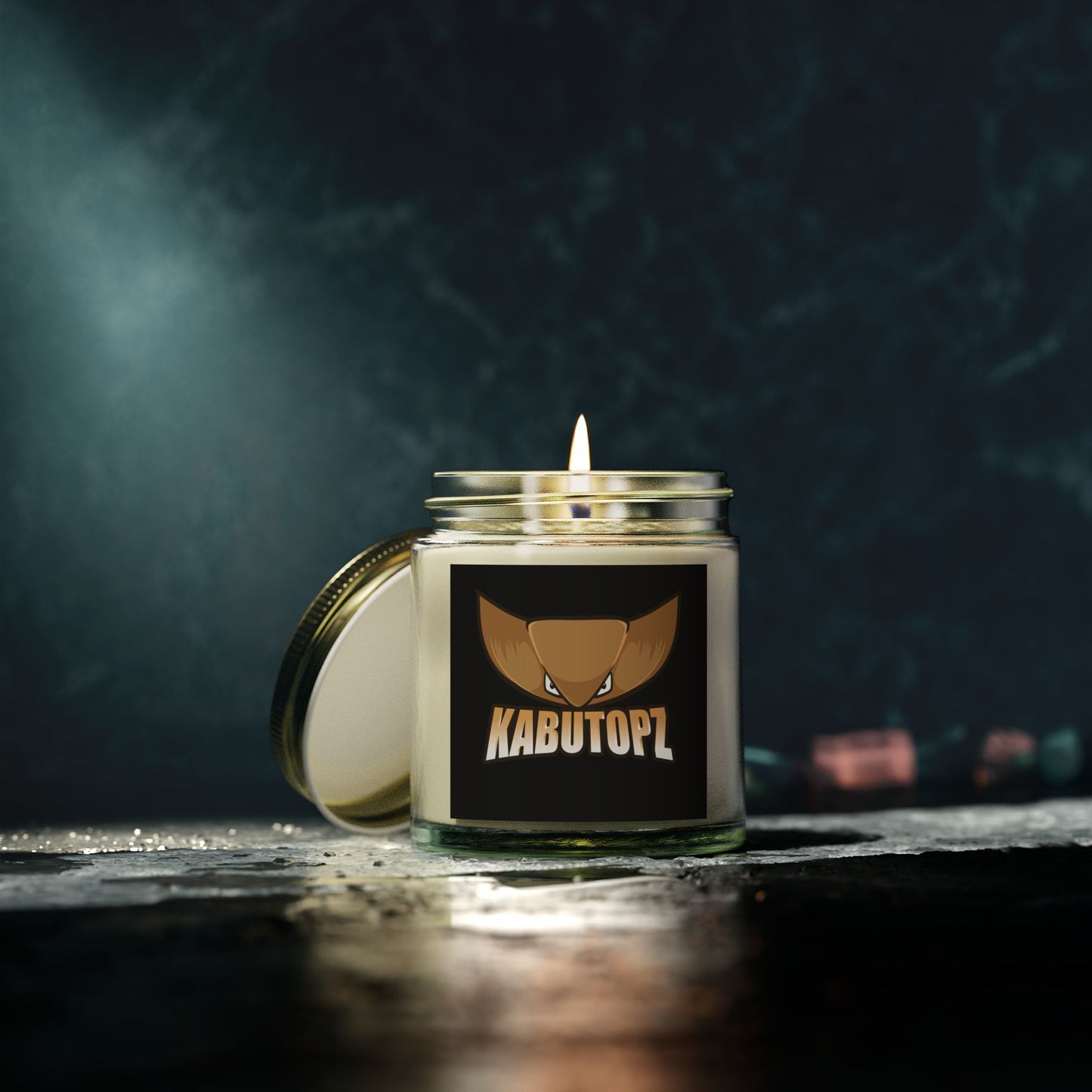 Scented Candles, Coconut Apricot Wax (4oz, 9oz) KABUTOPZ SCENT LMAOOO
