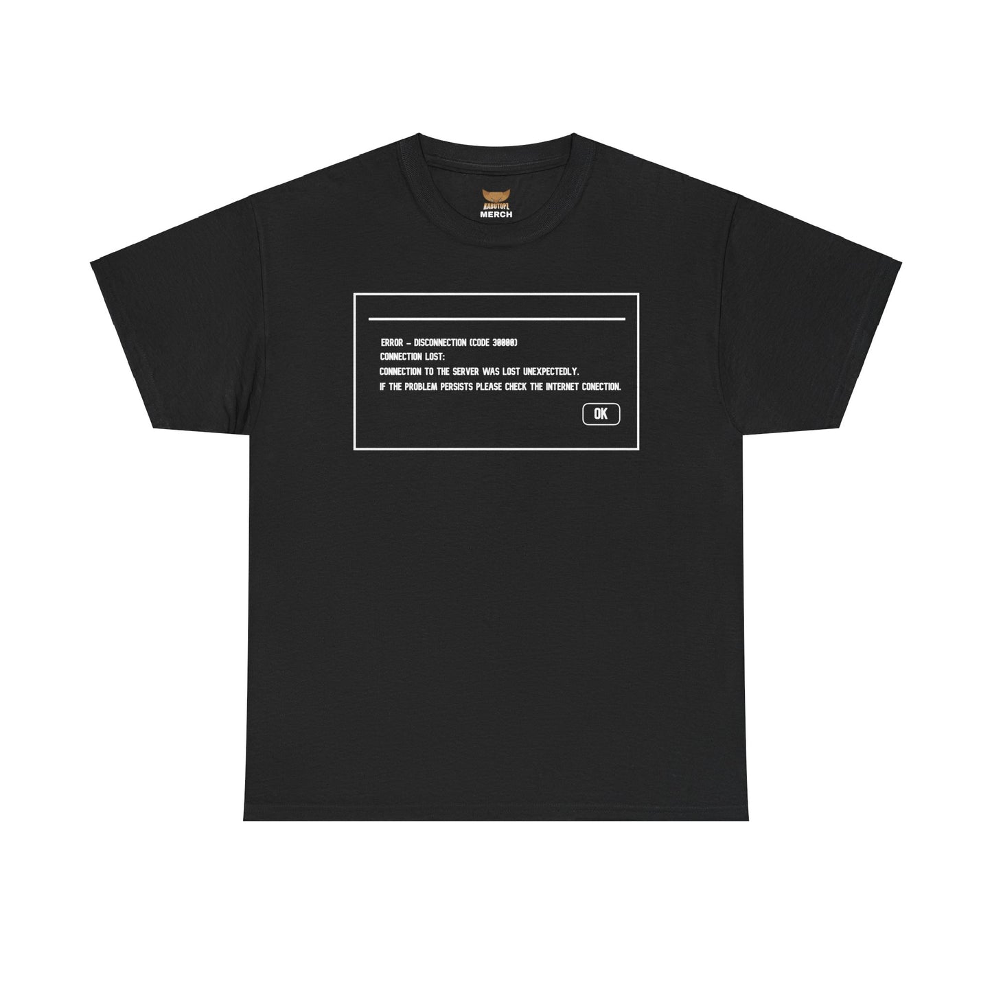 Unisex Heavy Cotton Tee ERROR 30K Message