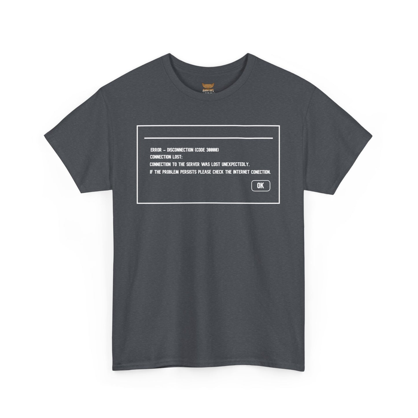 Unisex Heavy Cotton Tee ERROR 30K Message