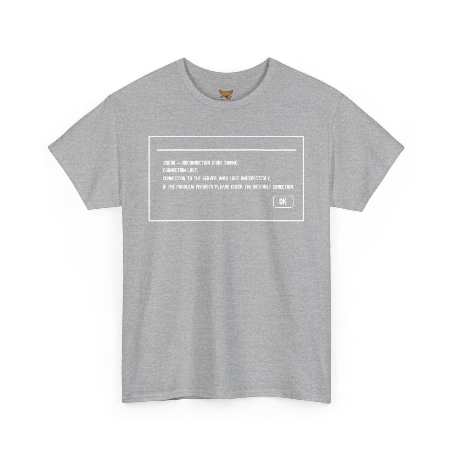 Unisex Heavy Cotton Tee ERROR 30K Message