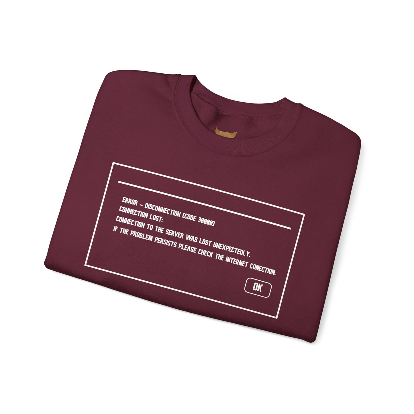 Unisex Heavy Blend™ Crewneck Sweatshirt ERROR 30K Message