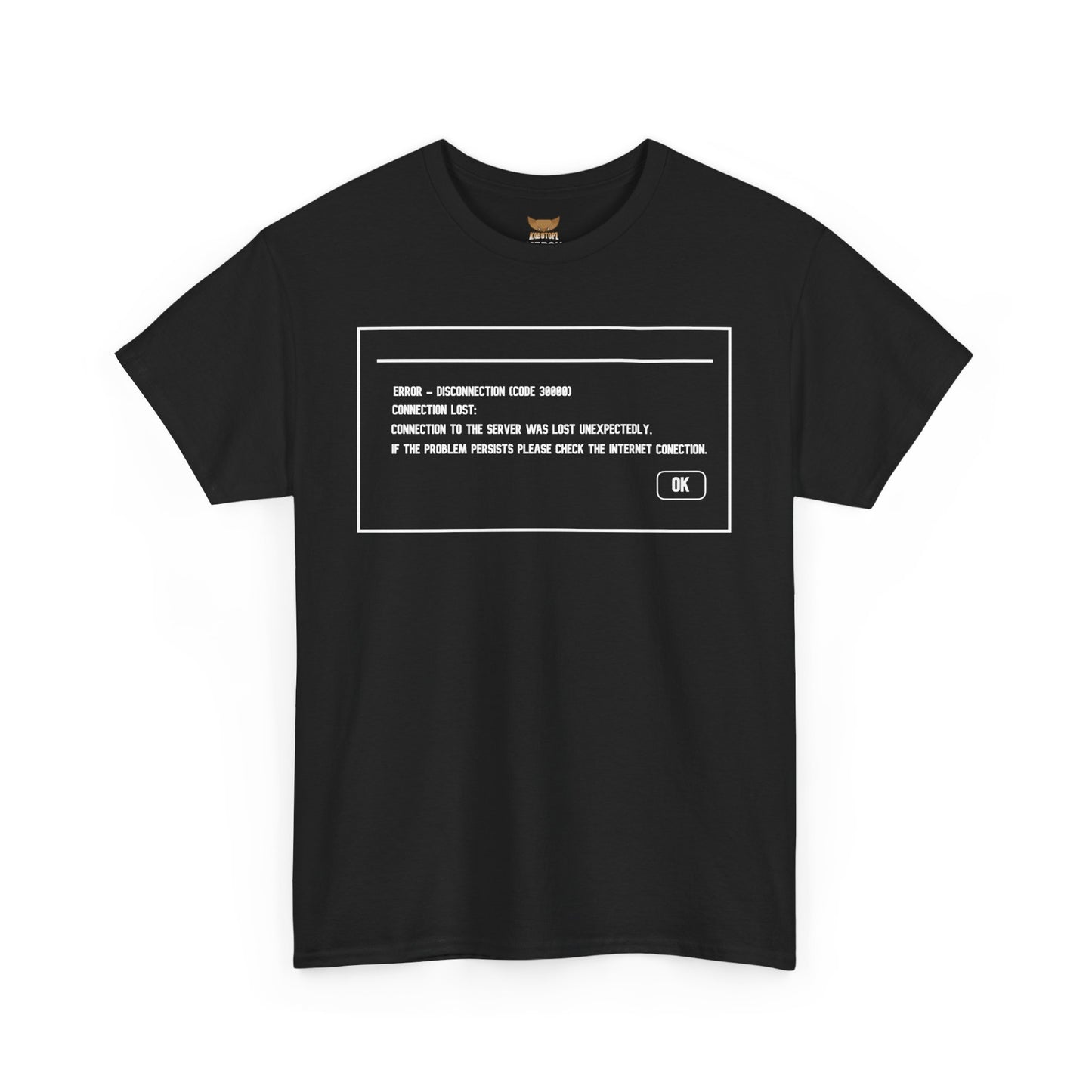 Unisex Heavy Cotton Tee ERROR 30K Message