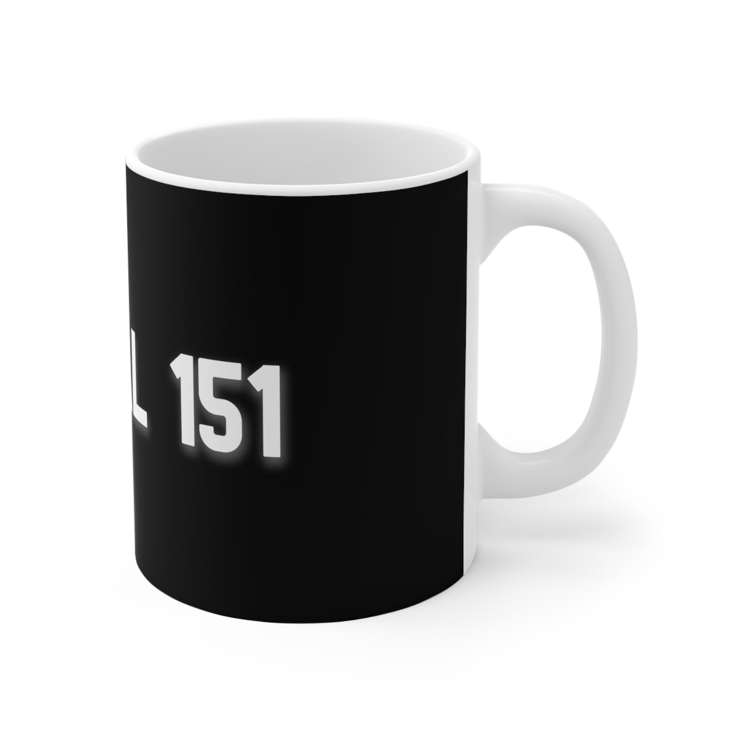 Original 151 Mug on Black Mug