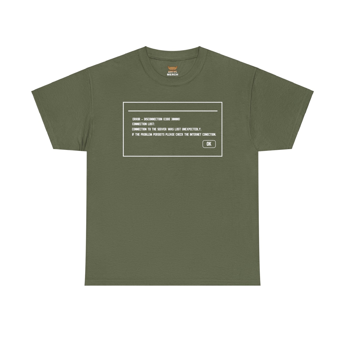 Unisex Heavy Cotton Tee ERROR 30K Message