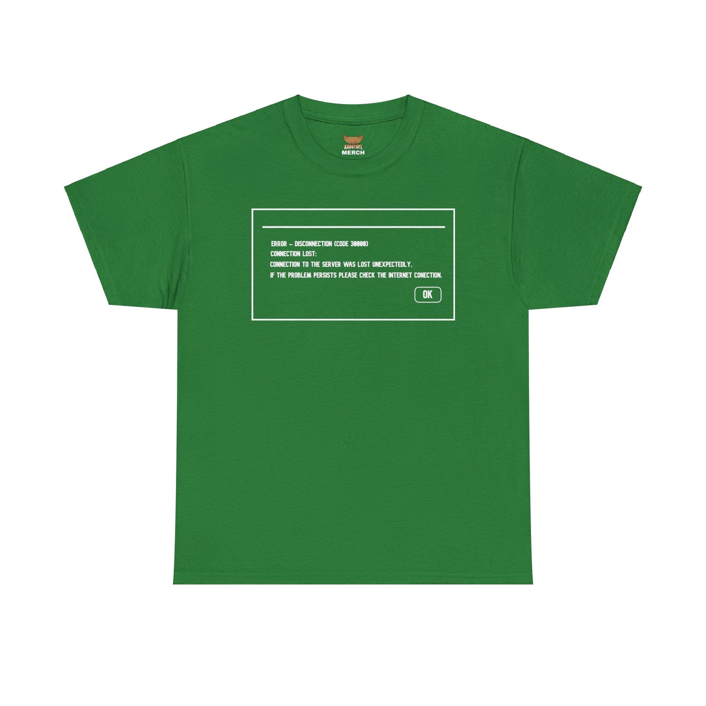 Unisex Heavy Cotton Tee ERROR 30K Message