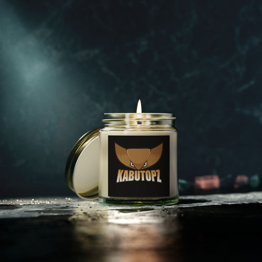 Scented Candles, Coconut Apricot Wax (4oz, 9oz) KABUTOPZ SCENT LMAOOO